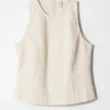 Textured Sleeveless Top