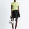 Textured Viscose Sleeveless Top