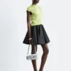 Textured Viscose Sleeveless Top