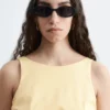 Tie-Back Midi Dress