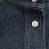 Tie-Belt Denim Jacket