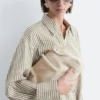 Tie-Belt Mini Shirt Dress
