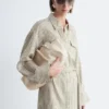 Tie-Belt Mini Shirt Dress