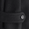Tie-Belt Wool Coat
