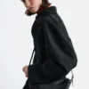 Tie-Belt Wool Trench Coat