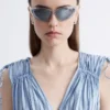 Tie-Detailed Midi Dress
