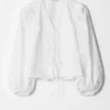 Tie-Front Blouse