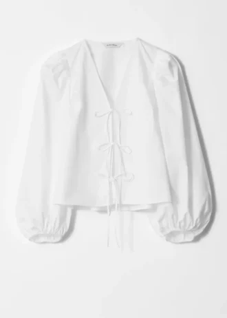 Tie-Front Blouse