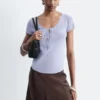 Tie-Front Top