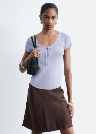 Tie-Front Top