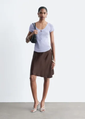 Tie-Front Top