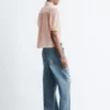 Tie-Neck Silk Blouse