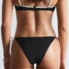 Tie-Front Bandeau Bikini Top
