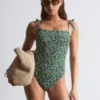 Tie-Strap Swimsuit