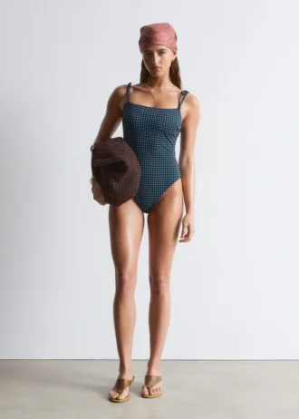 Tie-Strap Swimsuit