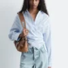 Tie-Waist Cotton Shirt