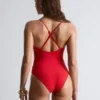 Triangle-Cut Swimsuit