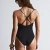 Triangle-Cut Swimsuit