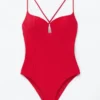 Triangle-Cut Swimsuit