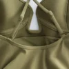 Triangle-Cut Swimsuit