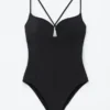 Triangle-Cut Swimsuit