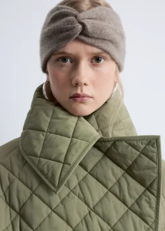 Twist-Front Cashmere Headband