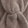 Twist-Front Cashmere Headband