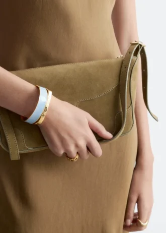Two-Tone Cuff Bracelet