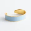 Two-Tone Cuff Bracelet
