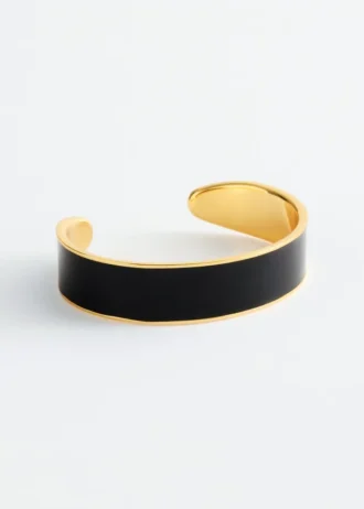 Two-Tone Cuff Bracelet