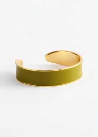 Two-Tone Cuff Bracelet