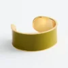 Two-Tone Cuff Bracelet