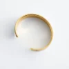 Two-Tone Cuff Bracelet