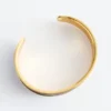 Two-Tone Cuff Bracelet