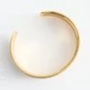 Two-Tone Cuff Bracelet