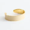 Two-Tone Cuff Bracelet