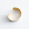 Two-Tone Cuff Bracelet