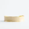 Two-Tone Cuff Bracelet
