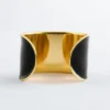 Two-Tone Cuff Bracelet