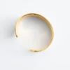 Two-Tone Cuff Bracelet