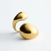 Two-Twist Sculptural Ring