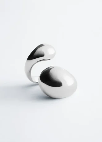Two-Twist Sculptural Ring