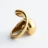 Two-Twist Sculptural Ring