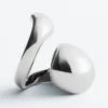 Two-Twist Sculptural Ring