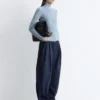 Utility Barrel-Leg Trousers