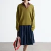 V-Neck Merino Wool Jumper