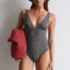 V-Neck Swimsuit