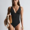 V-Neck Swimsuit