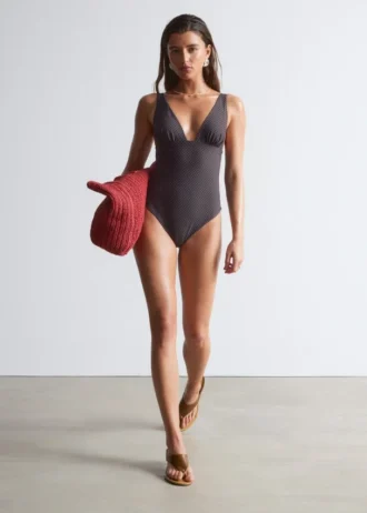 V-Neck Swimsuit