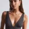 V-Neck Swimsuit